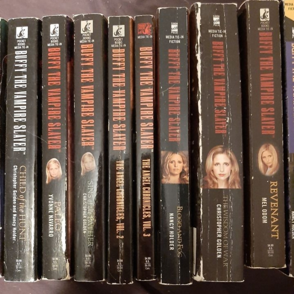 Buffy the Vampire Slayer Novels Lot of 8
